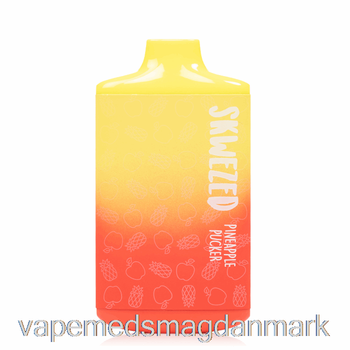 Vape Med Smag Skwezed 5k Engangs Ananas Rynker